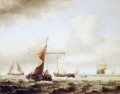 Breeze marin Willem van de Velde le Jeune Bateau paysage marin